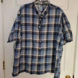 Old Navy Short Sleeve Plaid Shirt